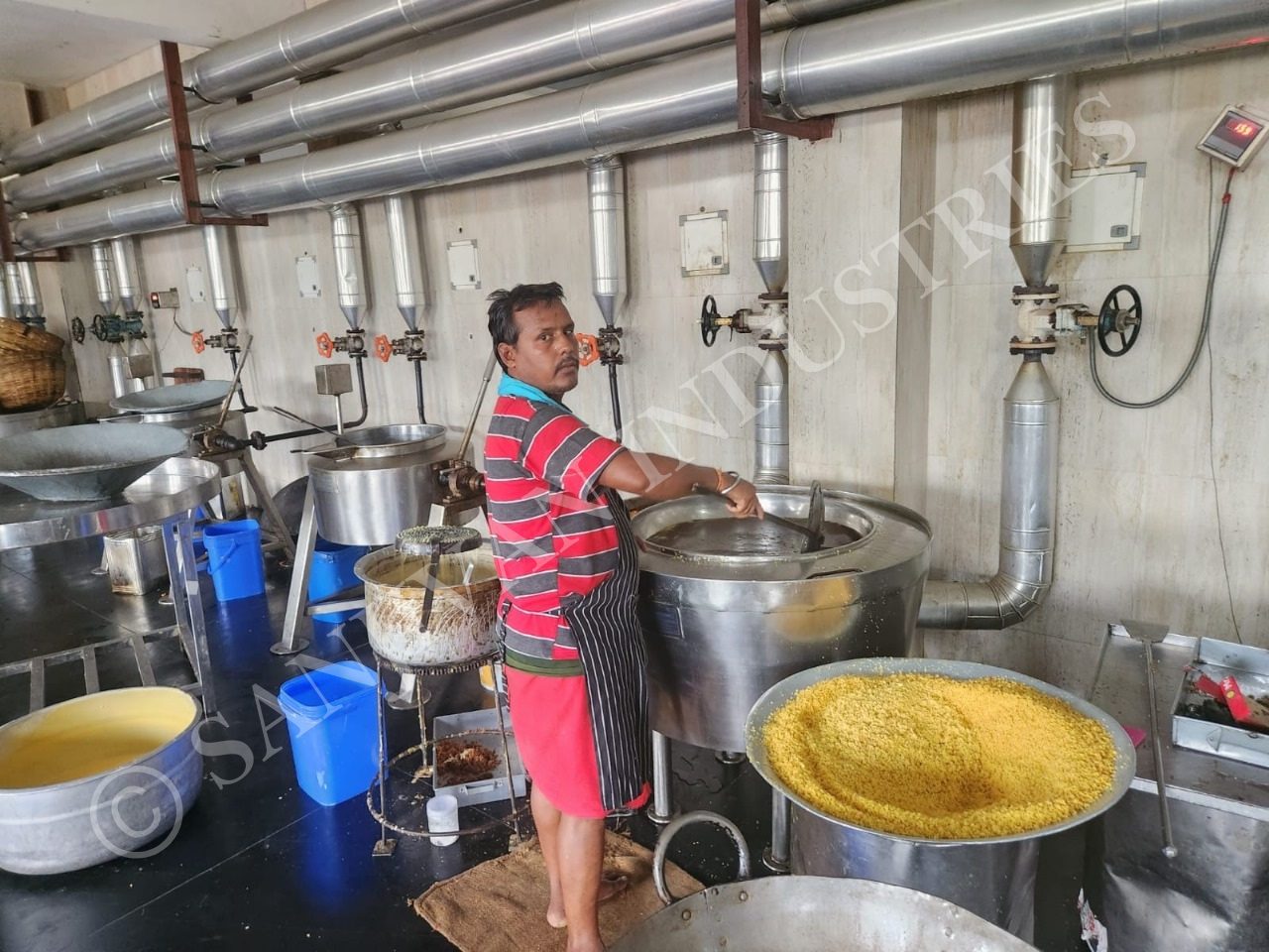 Steam Heated Mithai Plant view 2